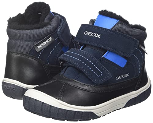 Geox Baby Boys Omar Boy Wpf Ankle Boots, Navy Sky, 9 UK Child