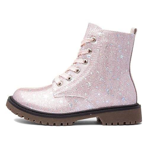 Lilley Junior Leanne Kids Pink Glitter Boot - Size 1 UK - Pink