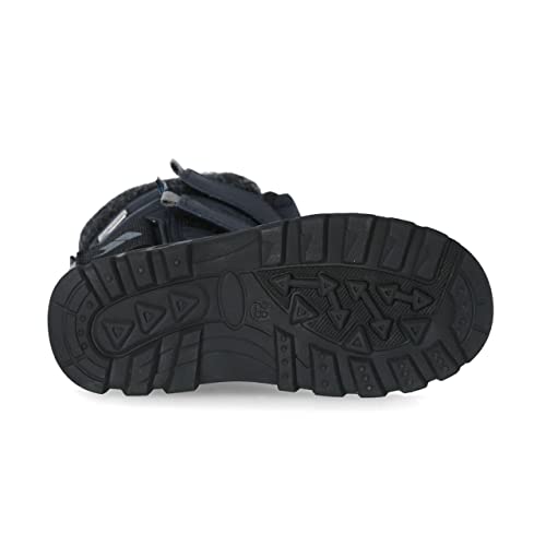 Trespass Boy's Strachan Ii Snow Boots, Blue Navy, 12 UK Child