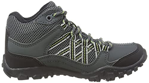 Regatta Kids Edgepoint Water Resistant Ankle Boots - Electric Lime - 3 UK