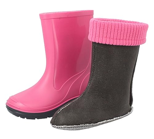 Beck Unisex Kids Basic 860 Rain Boot, Pink, 9 UK Child