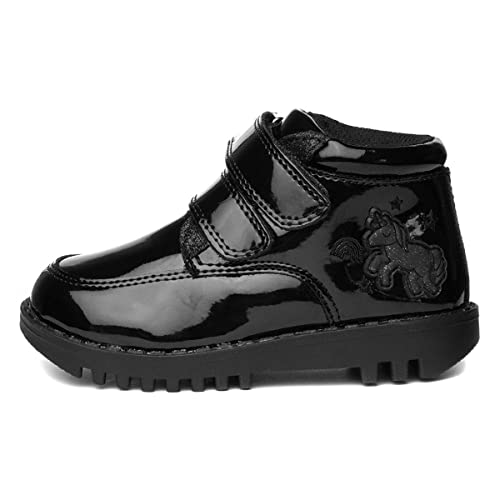 Buckle My Shoe Peia Kids Black Boot - Size 11 Child UK - Black