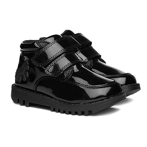 Buckle My Shoe Peia Kids Black Boot - Size 11 Child UK - Black