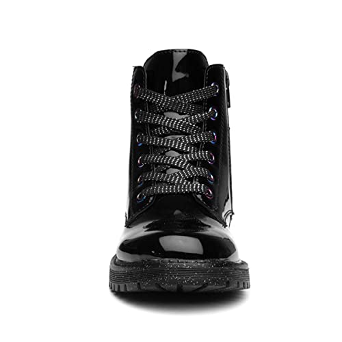 Lilley Junior Amy Girls Black Patent Ankle Boot - Size 13 Child UK - Black