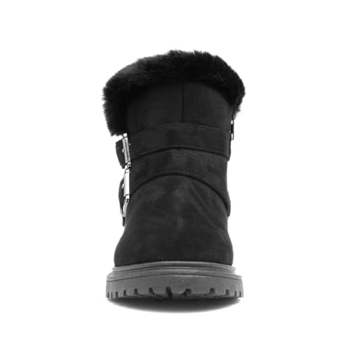Lilley Rhea Kids Black Ankle Boot - Size 12 Child UK - Black