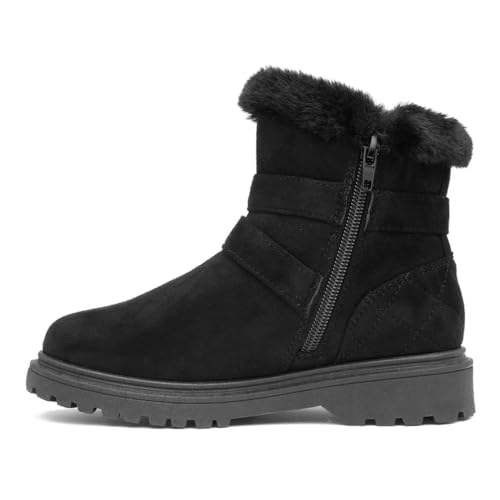 Lilley Rhea Kids Black Ankle Boot - Size 12 Child UK - Black