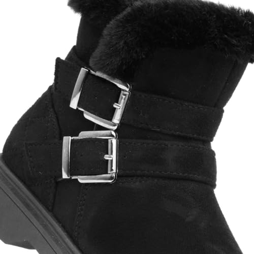 Lilley Rhea Kids Black Ankle Boot - Size 12 Child UK - Black