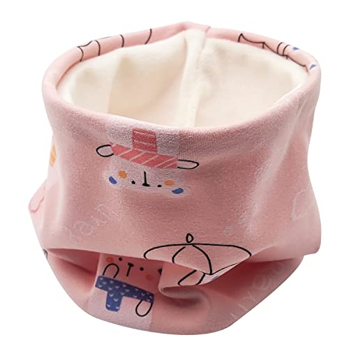 CHEERYMAGIC Kids Neck Scarves Cotton Warm Multi Use Neck Warmer Autumn Winter Neck Scarf Thermal Windproof Loop Neckerchief for Toddler Boys Girls A3ETJRWB (1)