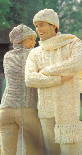 Sirdar Family Aran 20 designs Knitting Pattern Booklet: Children's, Women's, Men's: Jackets, Cardigans, Sweaters, Hats, Scarfs, Mittens