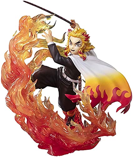 Bandai DEMON SLAYER - Kyojuro Rengoku Flame - Statuette 18cm, BAS61114