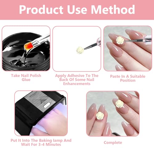 3D Nail Art Charms - 400 PCS Multi Shapes Resin DIY Craft Making Nail Decorations for Nail Art Accessories Jewelry, Phone Case - Bow, Lollipop, Butterfly, Flower, Bear, Heart Jewelry Design