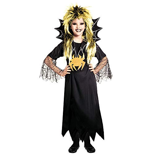 Children's Spidergirl 128cm Costume Small 5-7 yrs (128cm) for Halloween Fancy Dress