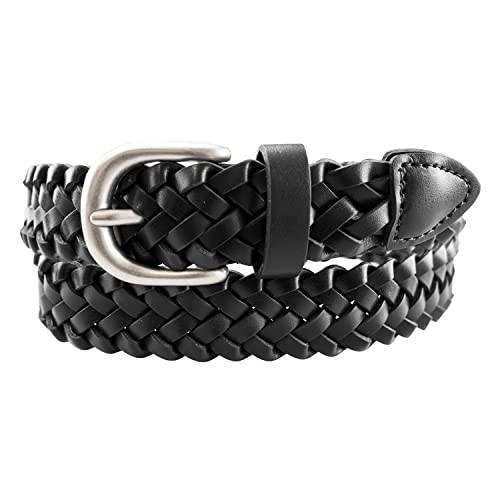 Dillon Boys Braided Leather Belt by Thomas Bates