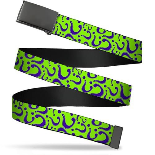 Buckle-Down 4075 Accessorie's Web Belt Riddler, Multicolor, 1.25" Wide-Fits up to 42" Pant Size