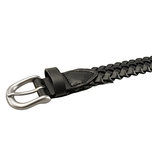 Dillon Boys Braided Leather Belt by Thomas Bates