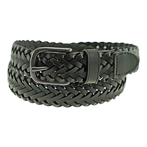 Dillon Boys Braided Leather Belt by Thomas Bates