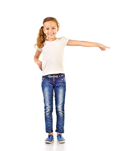 15 Pieces Kids Adjustable Elastic Belt Kids Toddler Belts Pin Buckle Belts for Girls