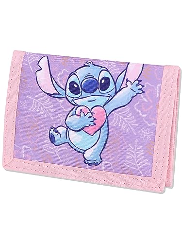 Disney Stitch Purse Gifts for Women and Kids Wallet: Small Purses Perfect Coin Purse and Card Holder. (Pink)