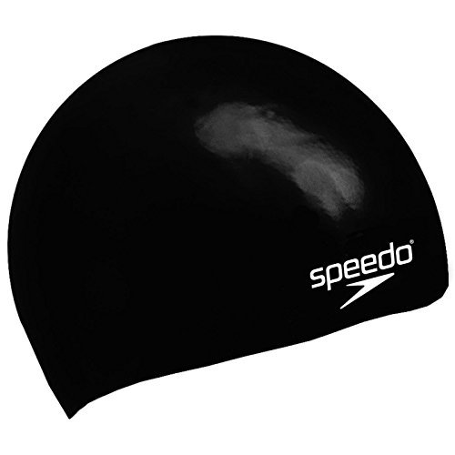Speedo Childrens Swimming Hats Art no 7344 (One Size fits All Children, Black)