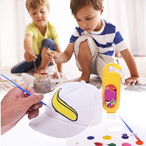 Joyibay DIY Kids Baseball Cap,10 Pcs White Baseball Caps Children Art Painting Hats Casual Caps Suitable for Boys Girls for Outdoor Sports, School Activities, Holiday Travel