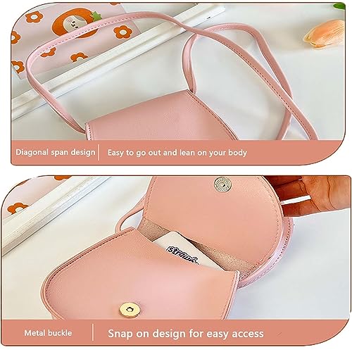 dinghaole Cute Rabbit Girls' Handbags - PU Leather Crossbody Bag with Adjustable Strap Animal Ears Kids Sunglasses Perfect for Preschool Children and Toddlers