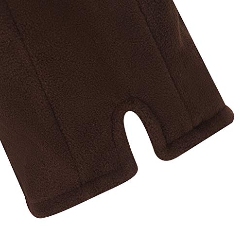 Qchomee Kids 3 IN 1 Hat Warm Mask Scarf Set Boys Girls Fleece Balaclava Ski Hat Neckwarmer Mask Adjustable Windproof Hood Winter Thermal Neck Snood for Children Age 5-10