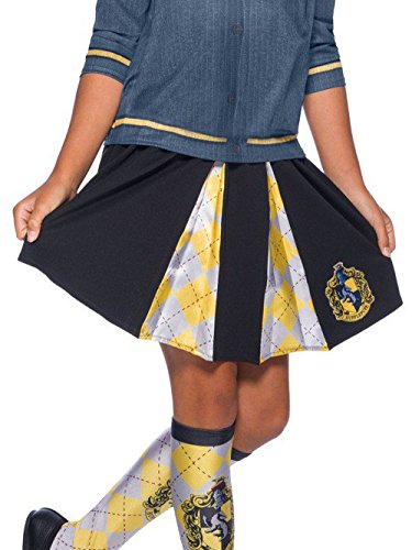 Rubie's Official Harry Potter Hufflepuff Costume Skirt, Childs One Size Approx Age 6-12 Years