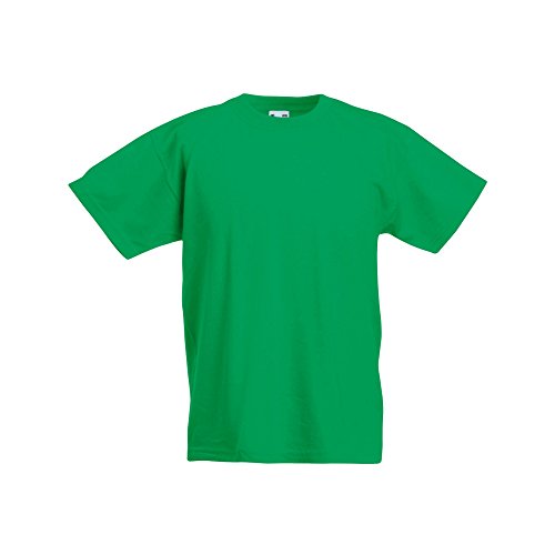 Fruit of the Loom Childrens/Kids Original Short Sleeve T-Shirt (5-6 Years) (Kelly Green)