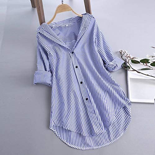 Harajuku Childrens/Kids T-Shirt Stripe Two False Pieces Long Sleeves T-Shirt Kawaii ClothesWomen Blouse and Shirts Summer Long Sleeves Tops Elegant Size 51 Short Sleeve Blue Clearance
