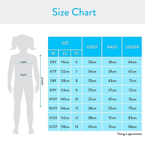 Harry Potter Dress | 100% Cotton Girls Summer Dress | Hogwarts Girls’ Dresses Red Age 10 to 11 Years