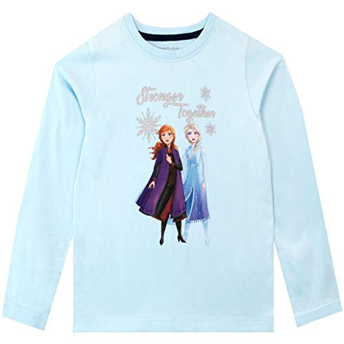 Disney Girls Frozen Pinafore Dress and Top Blue Age 4 to 5 Years