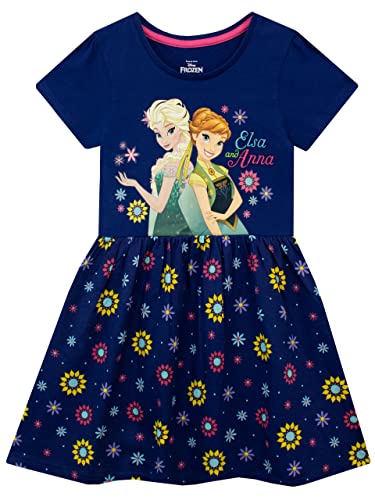 Disney Girls Frozen Dress Blue Age 4 to 5 Years