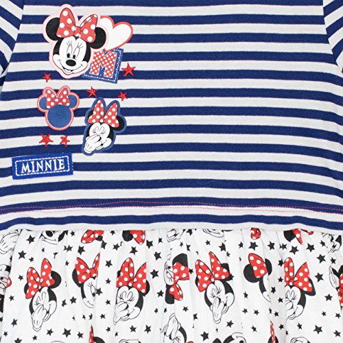 Disney Girls Minnie Mouse Dress Age 7 to 8 Years White