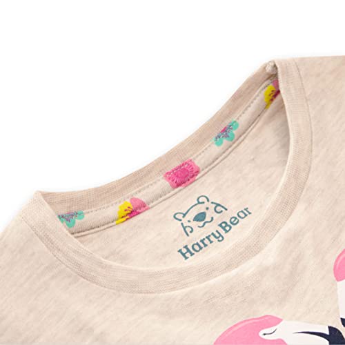Harry Bear Girls Dress Flamingo Beige 5-6 Years