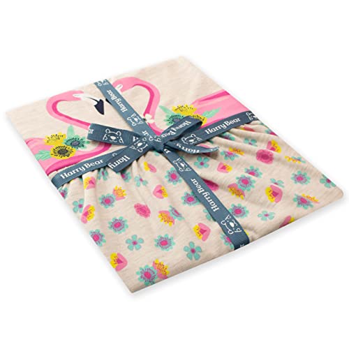 Harry Bear Girls Dress Flamingo Beige 5-6 Years