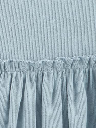 Simple Joys by Carter's Toddler Girls' Short-Sleeved and Sleeveless Sets, Playwear Dress, Pack of 2, Sage Green/White Lemon, 3 Years