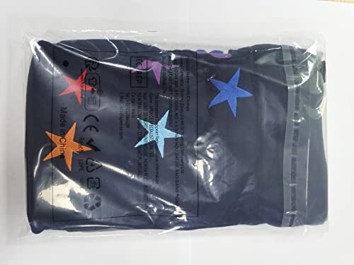 VIKITA Girls Dress Rainbow Long Sleeve Embroidery Star Age 4-5 Years Lh5808