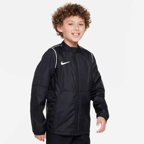 NIKE Unisex Kids Y Nk Rpl Park20 Rn Jkt W Sport Jacket, black/White/White, XL UK