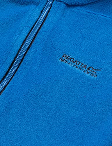 Regatta Kids King II Lightweight Fleece Jacket - Oxford Blue - 11-12 Yrs