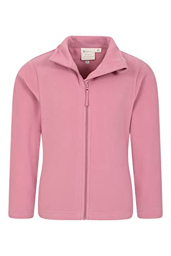 Camber II Kids Full-Zip Fleece: Lightweight, Comfy Pink