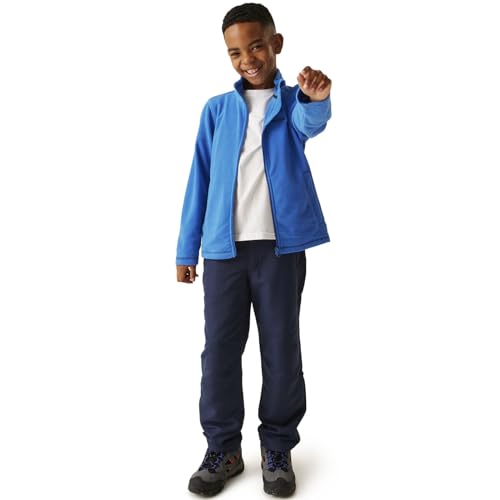 Regatta Kids King II Lightweight Fleece Jacket - Oxford Blue - 7-8 Yrs