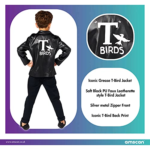 Child Boys T-Birds Jacket from Grease - (10-12yr)