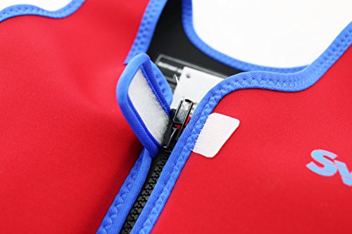 SwimMad Swim Float Jacket 3-6 Years (Red/Blue)