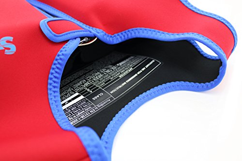 SwimMad Swim Float Jacket 3-6 Years (Red/Blue)