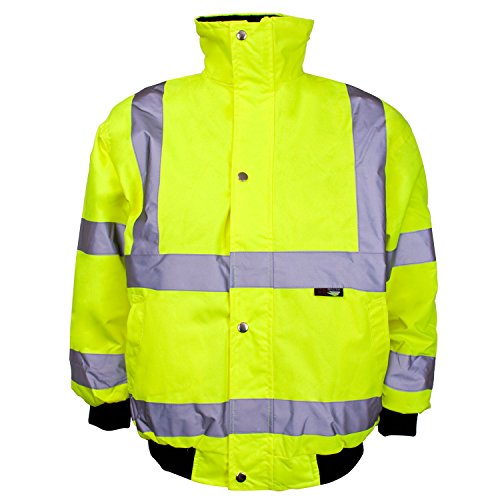 SuperSafe Hi-Vis Waterproof Jacket for Kids (10-12yrs)