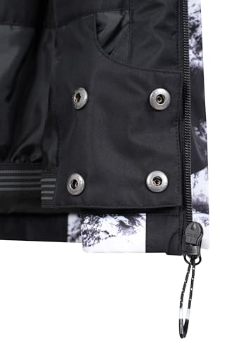 Kids Waterproof Ski Jacket for Snowboarding - 7-8 Years