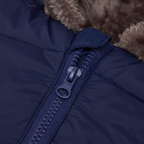 Kids Winter Coats with Hood Lambs Down With Cap And Ears For Boys And Girls Warm Thick Jackets Winter Clothes Windproof Outwear 2-7 Years