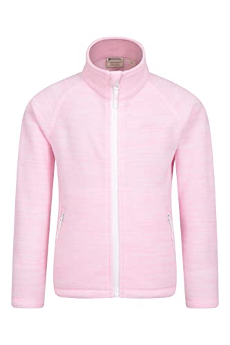 Kids Lightweight Pink Fleece Jacket - Outdoor Essential