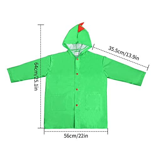 Cartoon Raincoat for Boys and Girls, Age 5-8