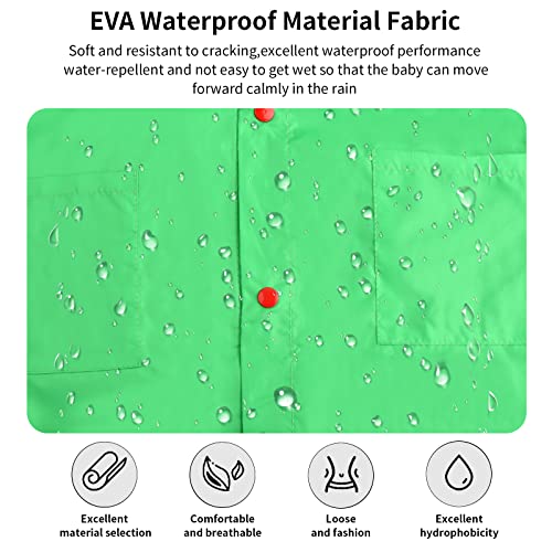 Cartoon Raincoat for Boys and Girls, Age 5-8